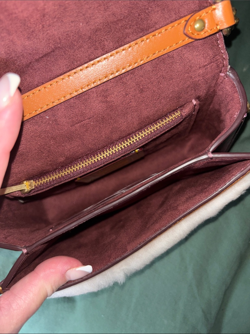 Coach Shearling Hutton Pink - Picture 8 of 10